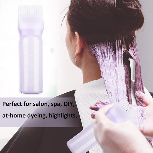 Effortless Hair Dyeing & Oiling with the Root Comb Applicator Bottle – Only at Queen Hop
